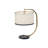 22" High Cilindro Madrona Table Lamp