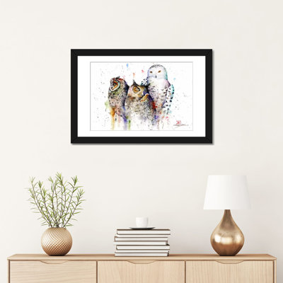 «Owls Don't Sleep» par Dean Crouser - reproduction d'art sur toile