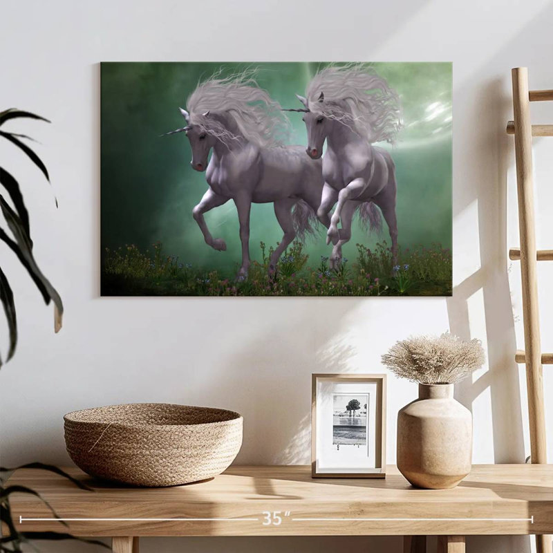 Amateurs de licorne, H 16 po x l 24 po
