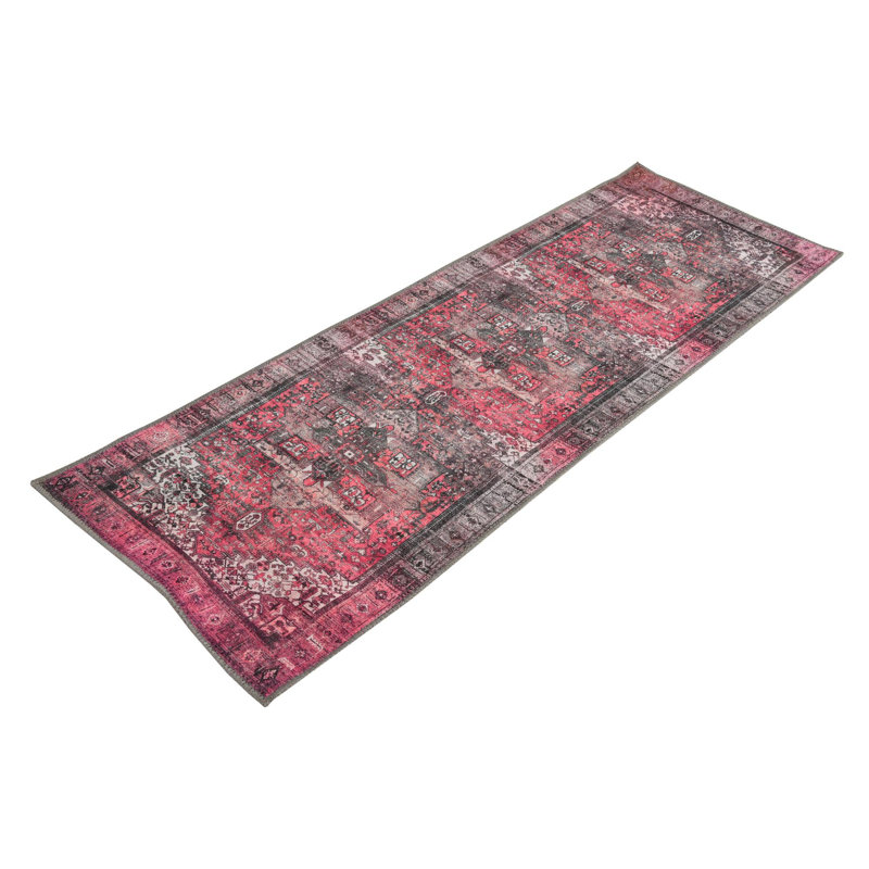 Oppie Performance Chenille Oriental Indoor Rug, Runner 2' x 6'