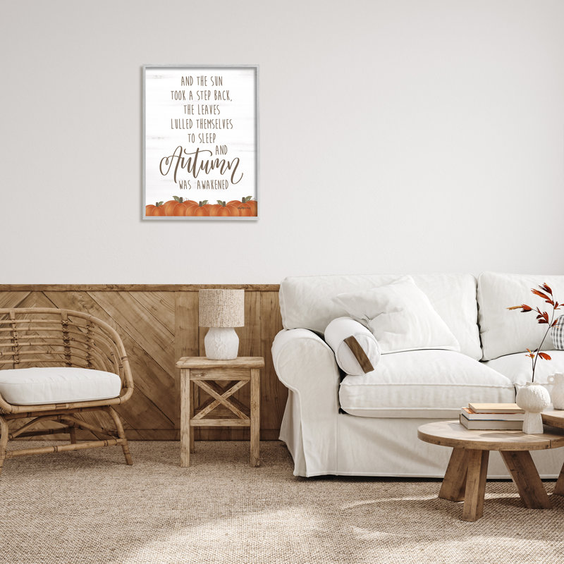 Motif d'automne éveillé par la poussière imparfaite, H 30 po x l 24 po x P 1,5 po, Estampe numérique Farmhouse