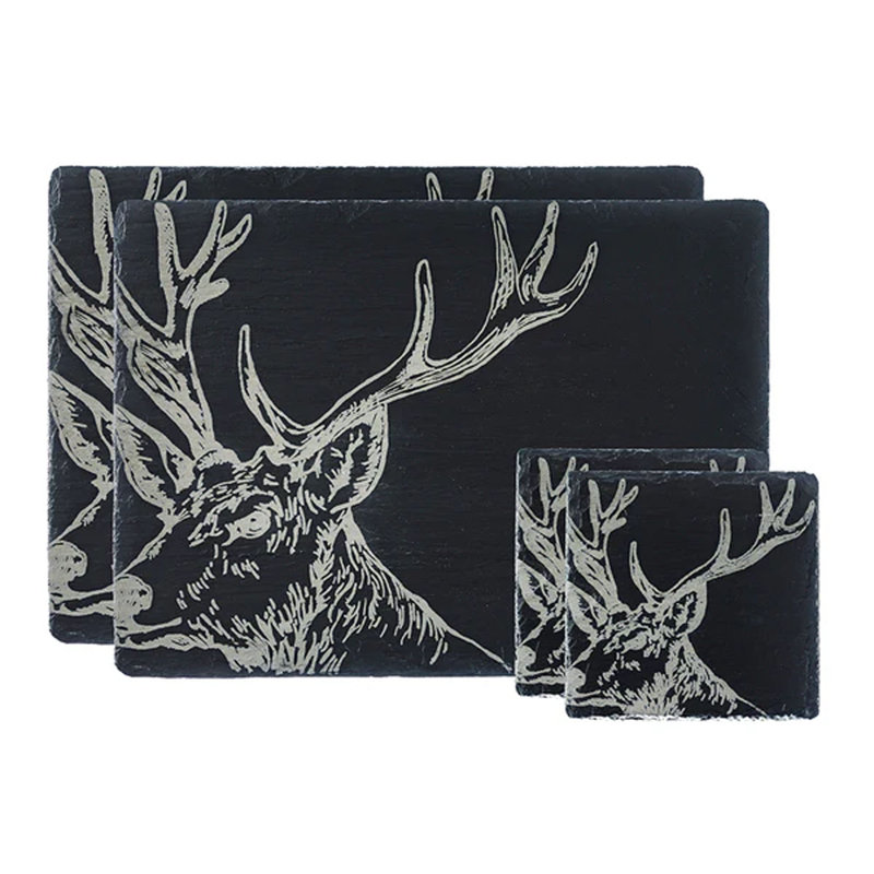 Square 4 Piece Coaster Set