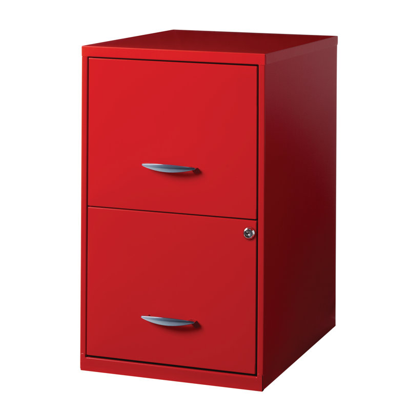 14.25'' Wide 2 -Drawer Steel File Cabinet