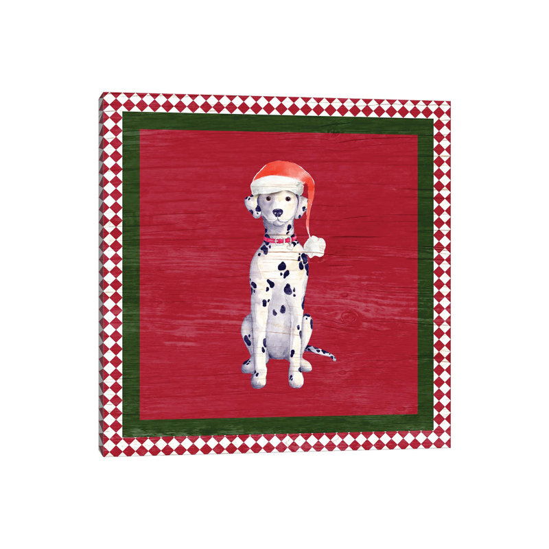 Santa's Little Helper I by Andi Metz - Wrapped Canvas Painting, 45.72 cm H x 45.72 cm W x 1.91 cm D