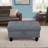 Beitz Faux Leather Ottoman-1848026163