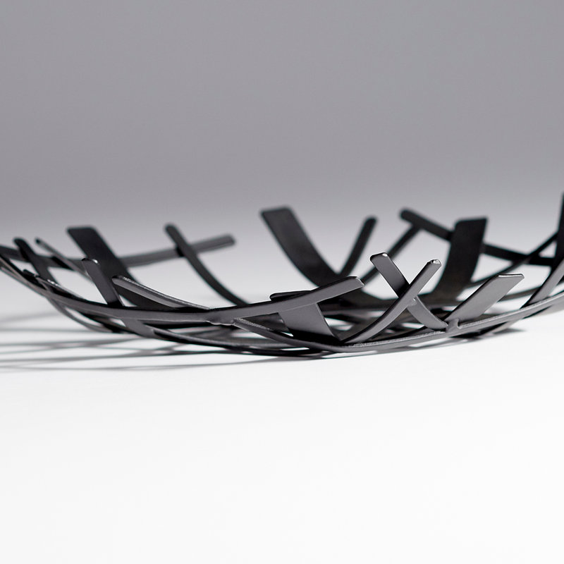 Belgian Decorative Bowl, 2" H x 16.25" W x 16.25" D