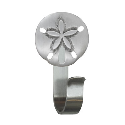Sand Dollar Wall Mounted Towel Hook