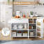 Wood Kitchen Island-1126771669