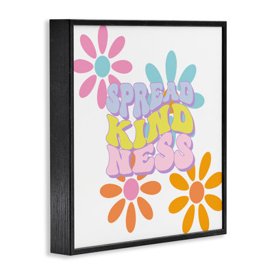 «Groovy Spread Kindness», estampe numérique, conception de Jesse Keith
