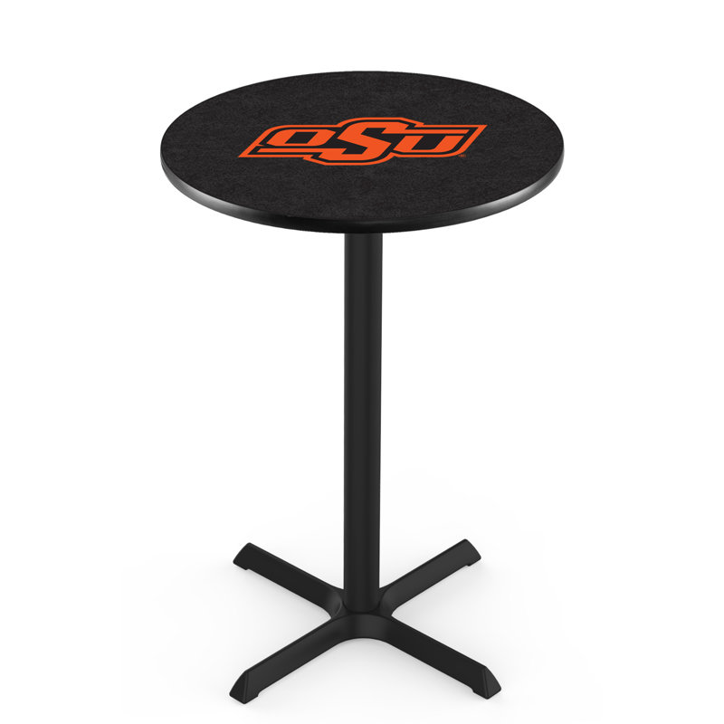 Round Metal Base Dining Table, Oklahoma State University