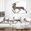 Coussin décoratif antilope à couleur animale-29828333-29854950