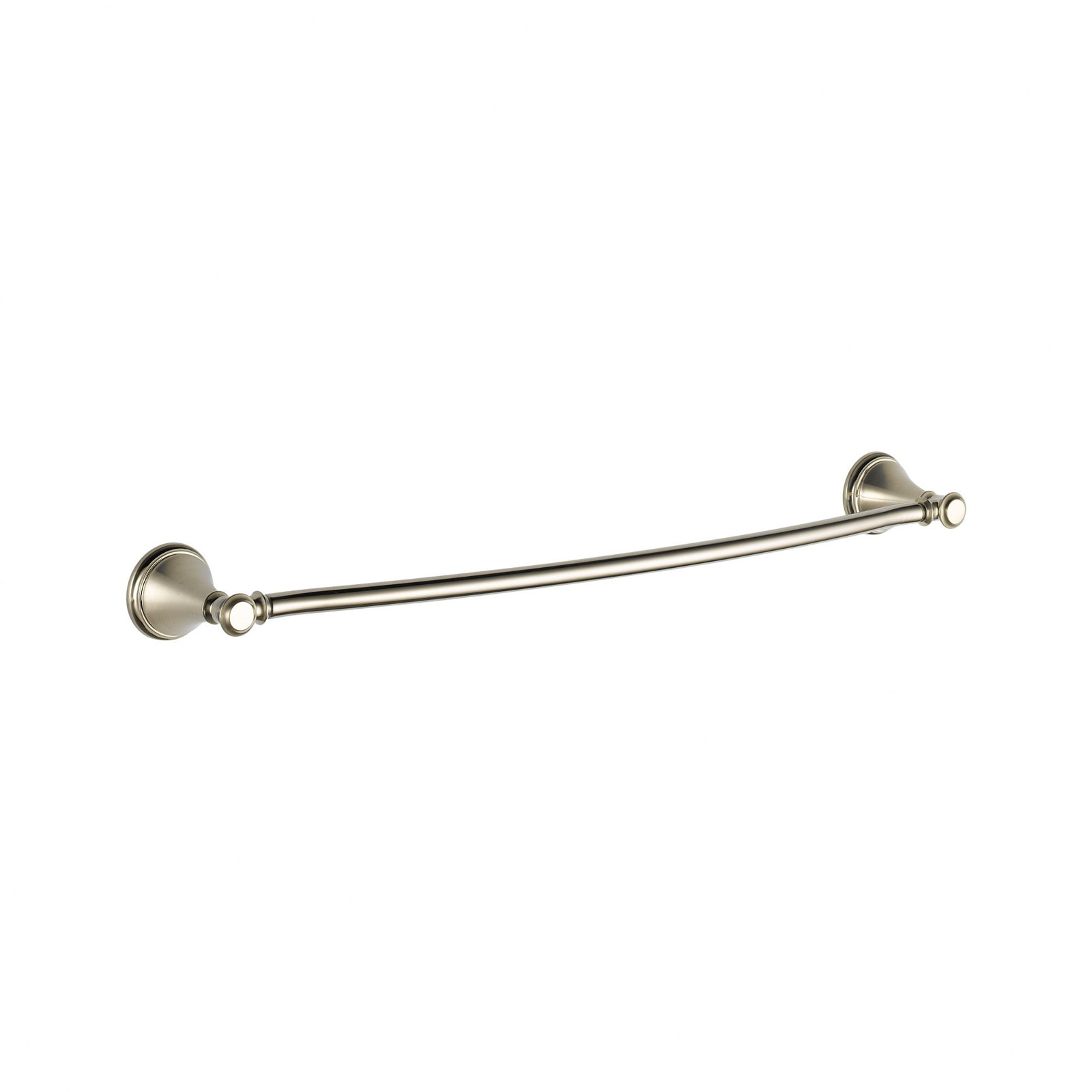 Cassidy 24" Wall Mounted Towel Bar, Brilliance Stainless, 3.62'' H X 24.06'' L X 4.53'' D