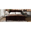Très grand lit plateforme, lit plateforme en bois massif avec lattes de soutien et structure solide, aucun sommier nécessaire, espresso-802090917-802090915