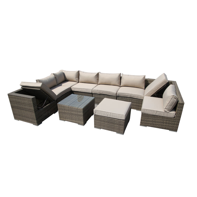 Heidbreder 9 - Person Conversation Set, Nature, Beige