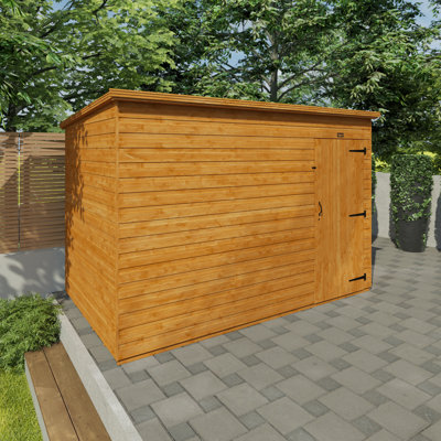 Tiger Shiplap Pent Wooden Shed