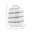 Modern Stoneware Ceramic Vase with Contemporary Design - Decorative Versatile Accent Piece for Stylish Interiors