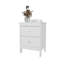 Table de chevet 2 tiroirs Nogales