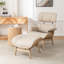 Chaise longue avec repose-pieds Bushea-15484539