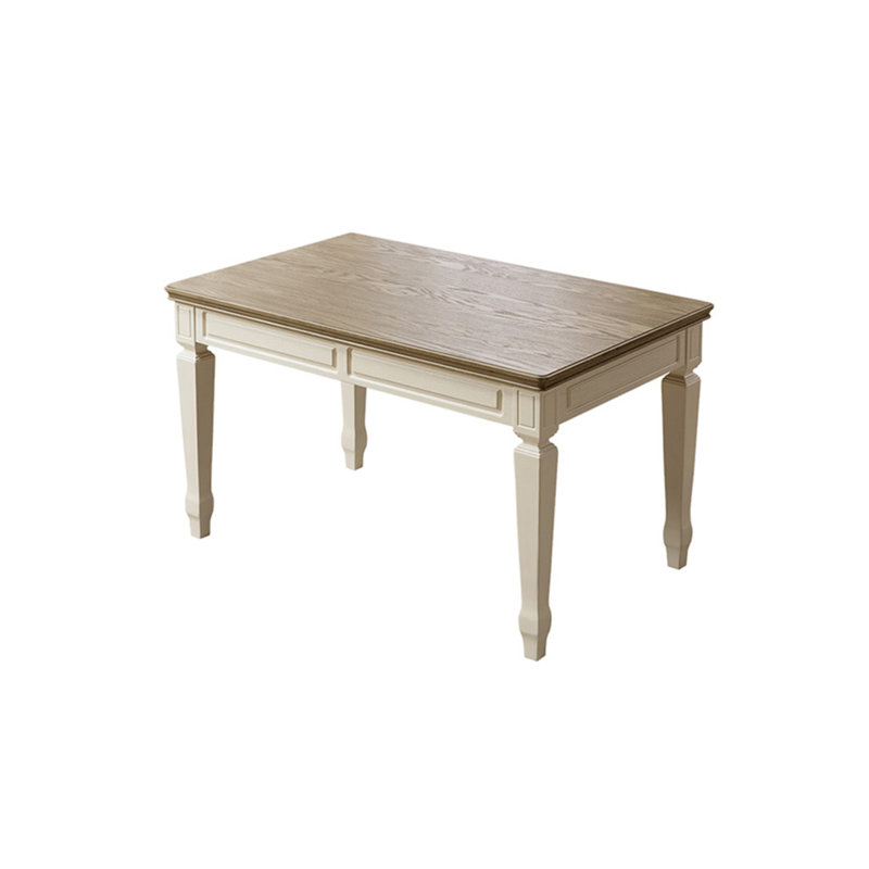 Table de salle à manger en bois massif Redoak, H 29,92 po x L 59,06 po x l 33,46 po