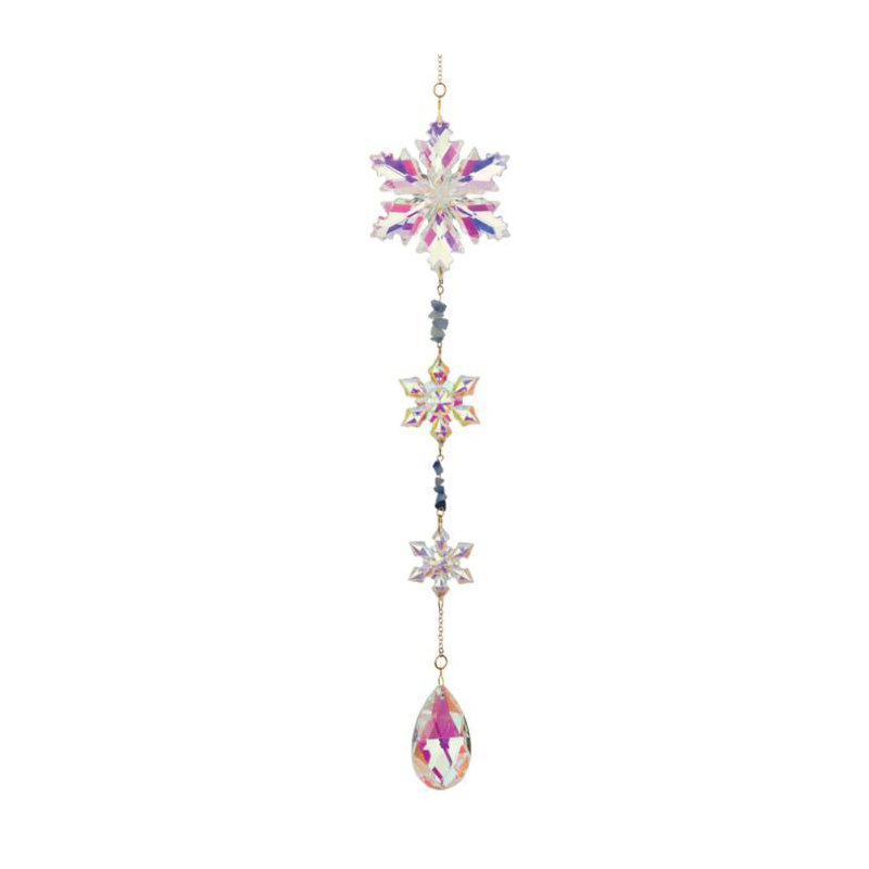 Daydream Snowflake Ornament - Triple