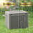 35 Gallon Lockable Storage Box Multi-Purpose Waterproof Outdoor Seat-111844907