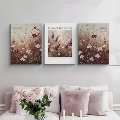 3 Piece Wrapped Canvas Print