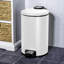 Poubelle à pédale ronde à fermeture douce de qualité supérieure de 3,2 gallons Acento-109108330
