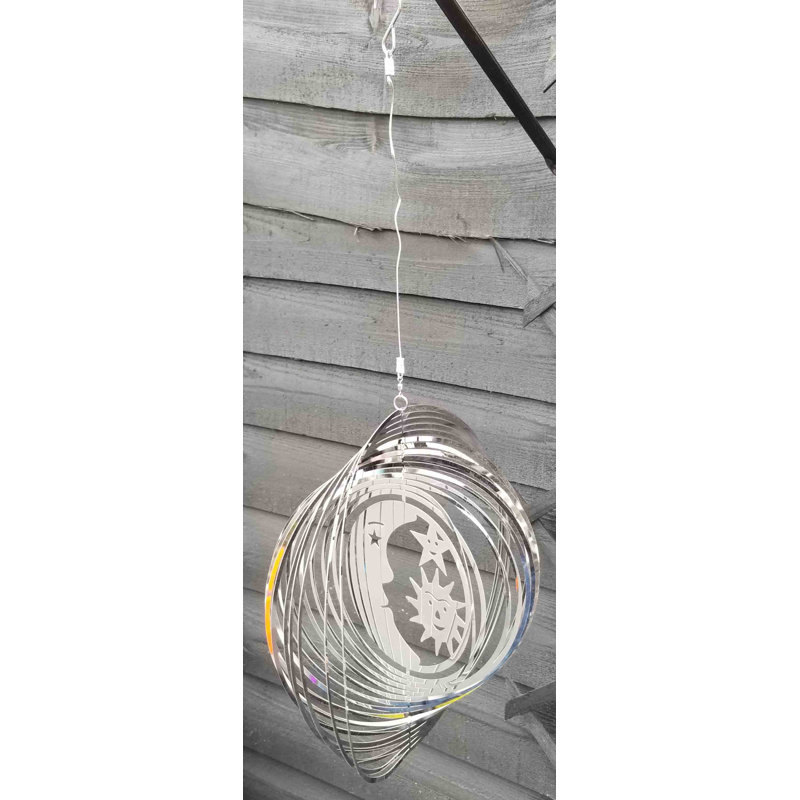 Chanice Astrology & Stars Weather Resistant UV Resistant Metal Garden Statue