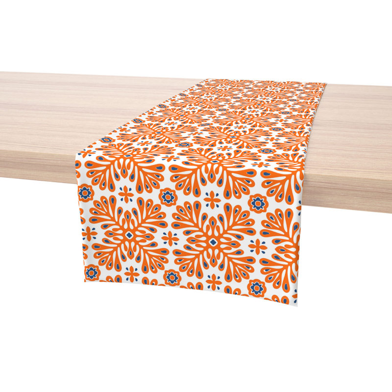 Fabric Textile Products, Inc. Table Runner, 100% Cotton, Floral 167, 16" x 90"