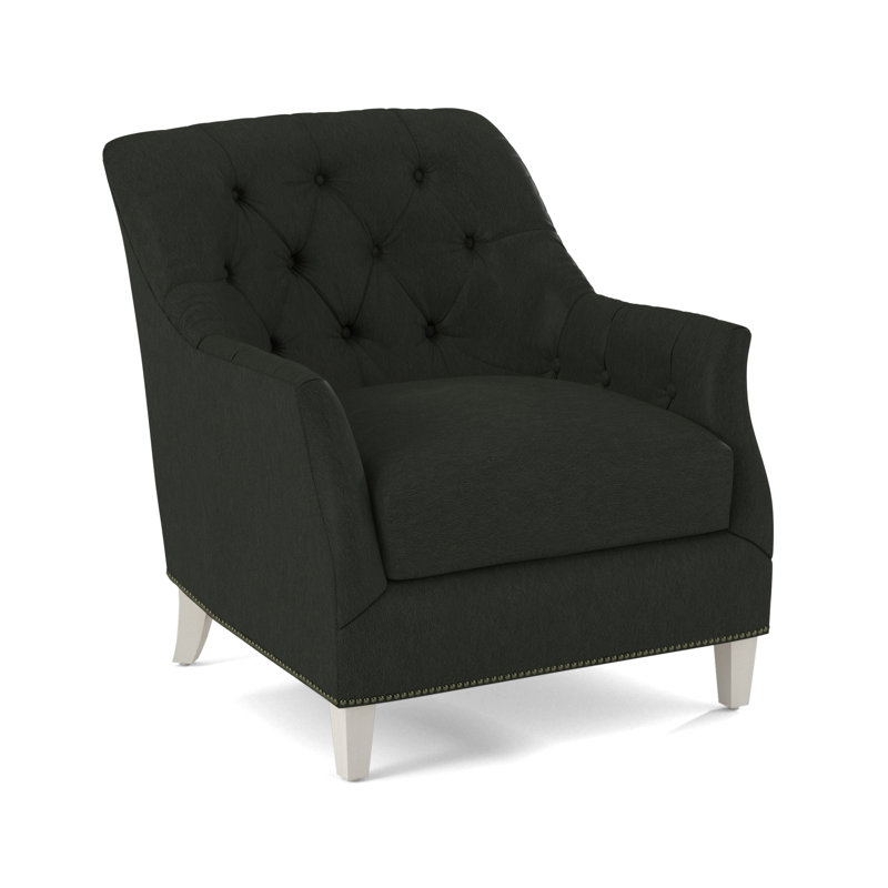 Lounge Chair, Salvador Asphalt, White