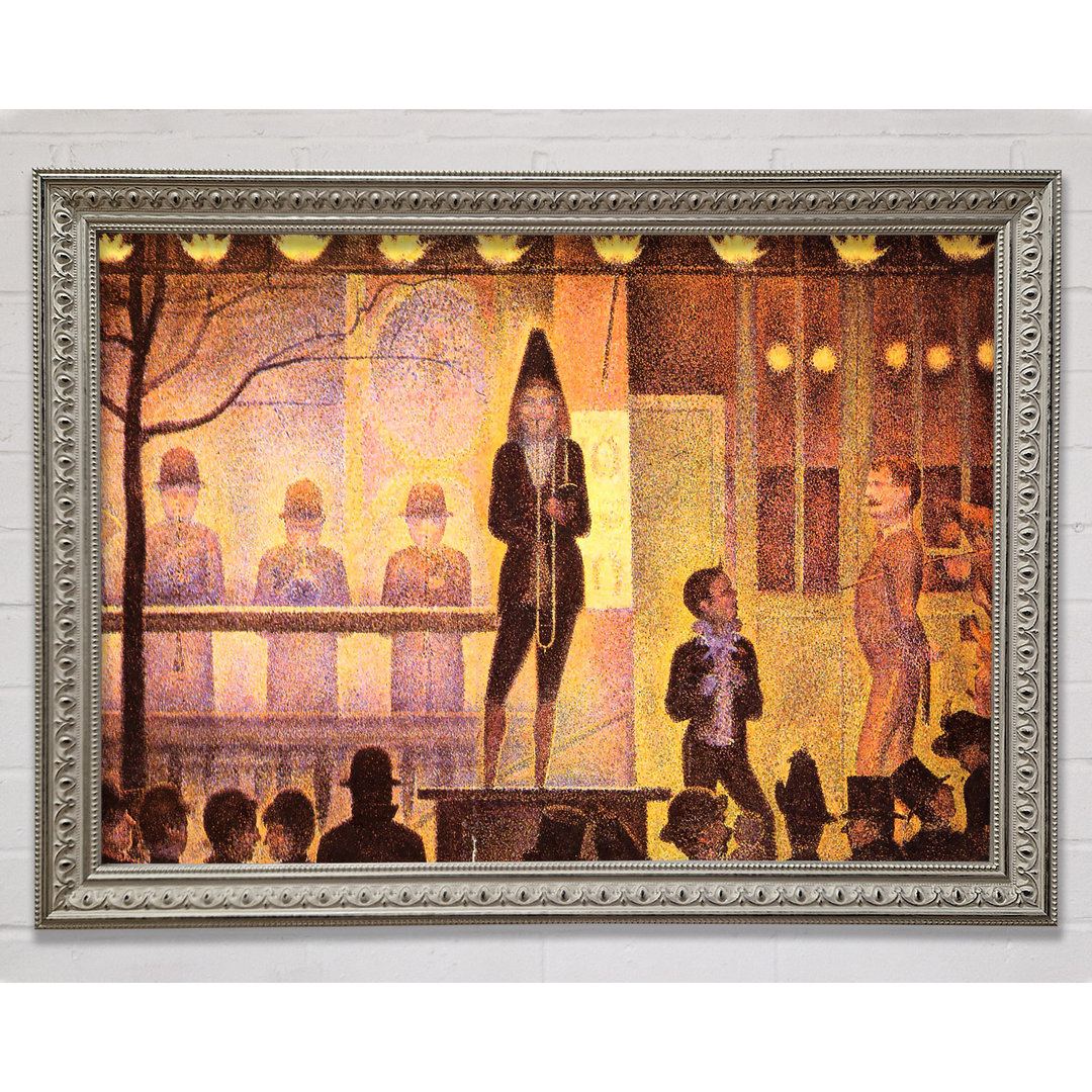 Zirkusparade von Georges Seurat - Einzelne Bilderrahmen Kunstdrucke