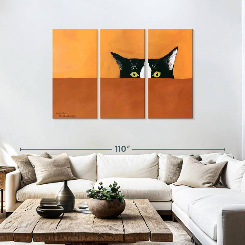 You're Being Watched, 48" H x 74" W