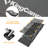 KingCamp Folding Portable Outdoor Camping Cot w/ Multi Layer Side Pocket-103040263
