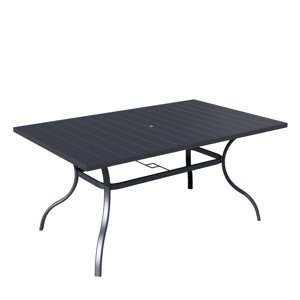 Saraiah Rectangular 60'' L x 38'' W Outdoor Dining Table