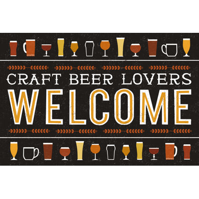 Bière artisanale bienvenue