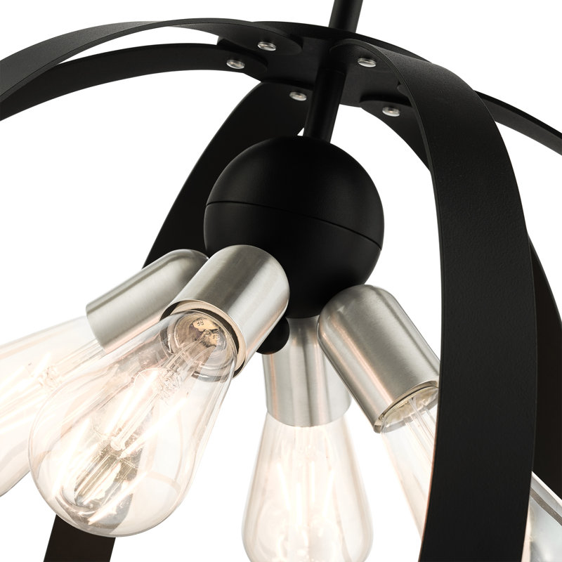 Lustre géométrique à 4 lumières Calloway