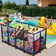 Yescom 65" x 30" x 33" Mesh Pool Storage Bin Rolling Cart Storage Organizer XXX-Large