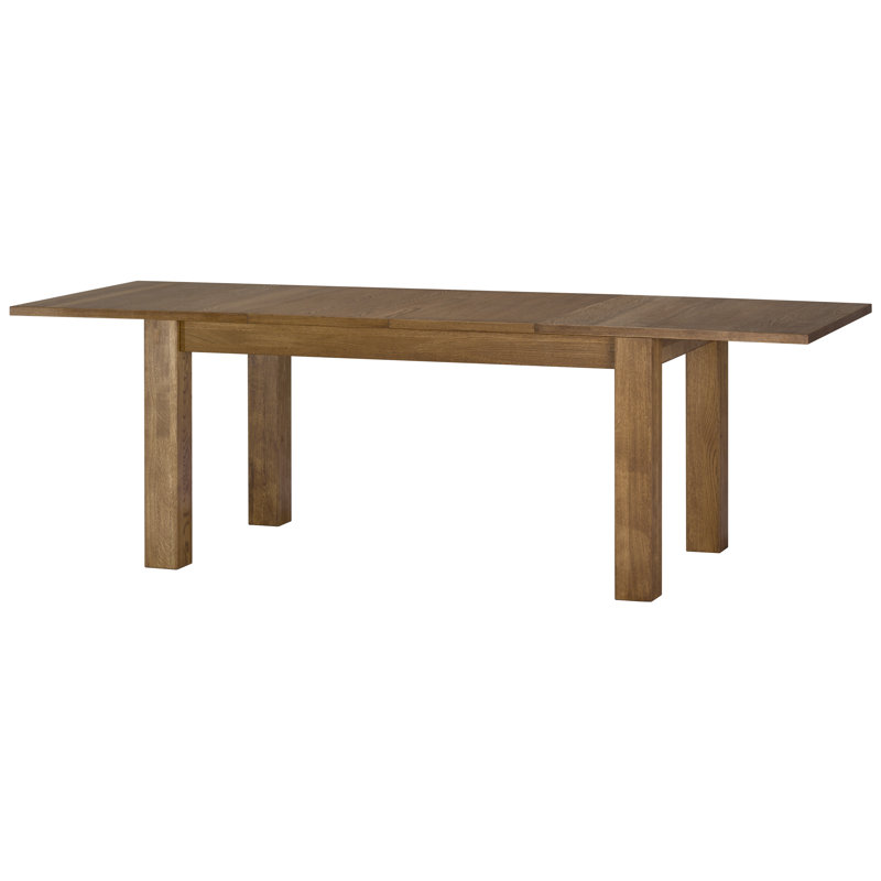 VELVET Solid + Manufactured Oak Wood Extendable Dining Table (160-250 cm)