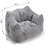 Chenille Bean Bag Chair For Relaxation - , High Resilient Foam Bedroom, Living Room Reading, Watching Tv-1312130047