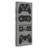 Video Game Controller Shapes Distressed Vintage Grey-523743163
