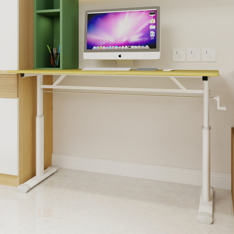 Bureau d'étude réglable pour enfants et adultes - Bureau multifonctionnel réglable en hauteur pour la maison / le bureau, conception compacte