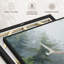 Impression sur toile de cerf et de pin-1234638534
