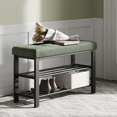 Amsterdam 8 Pair Shoe Storage Bench
