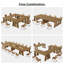 70.87cm Solid Wood Rectangle Conference Table