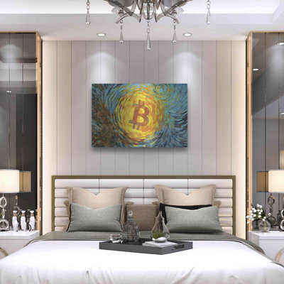" Van Gogh Bitcoin " by Katalina Ooma