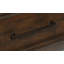 Commode classique transitionnelle de 9 tiroirs avec meubles de chambre à coucher à finition brune 1pc (inclut la commode seulement et non le miroir)