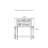 Retro Multifunctional Console Table