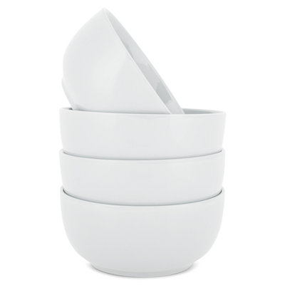 Soup Bowls Set of 4, White