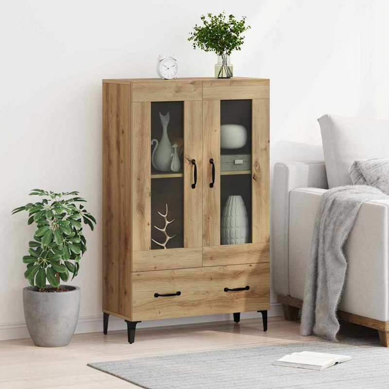 70cm Sideboard, Artisan Oak