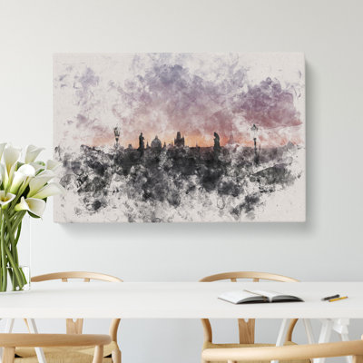 Charles Bridge In Prague Vol.2 - Wrapped Canvas